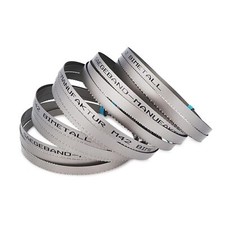 Lot de 5 lames de scie à ruban bimétal Premium M42 HSS 1435 x 13 x 065 mm – D...