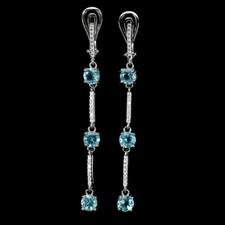 925 Argent Sterling Boucles