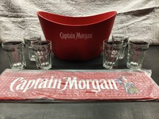 Lot Seau + Tapis De Bar + 6