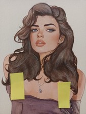 ORIGINAL DRAWING DESSIN NU