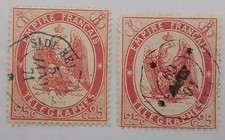 Timbres Télégraphe de France