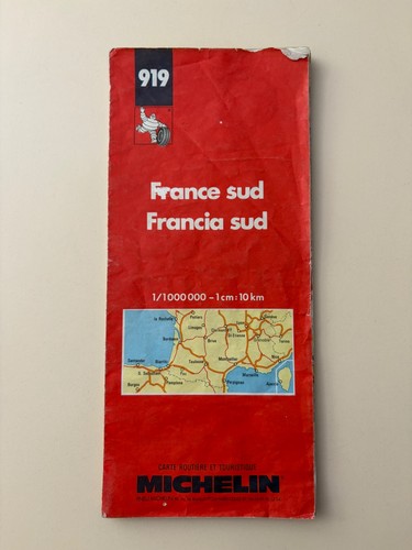 Ancienne carte michelin 919 - ancienne,