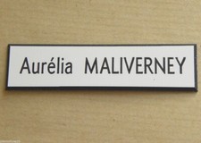 plaque de boite aux lettres