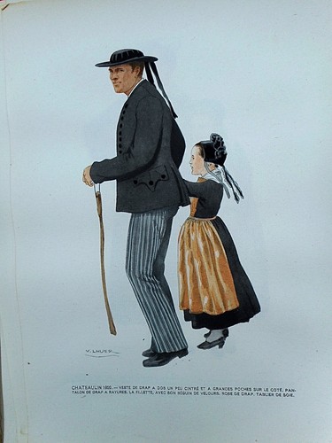 Bretagne costume breton - bretagne,