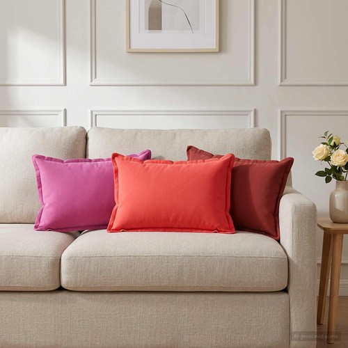 Housse coussin houten - housse,