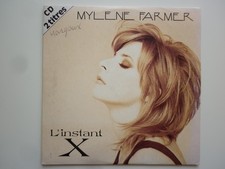Mylene Farmer cd single L'Instant X verso avec Photo Herb Ritts