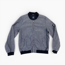 Veste Aviateur En Jean Vintage