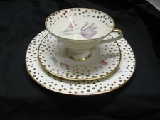 Très jolie tasse en porcelaine 3 pièces Bavaria Zeh Scherzer vers 1960