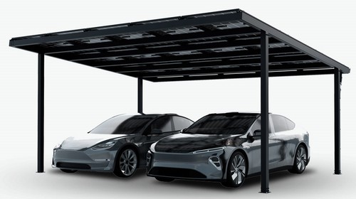 Carport solaire véhicules - solaire, 2