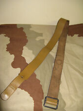 BRETELLE ou sangle  cuir jaune