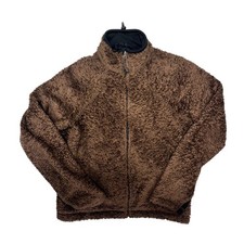 Mountain Hardwear Caniche Singe Veste Polaire Femmes Grand Marron Full Zip Pile