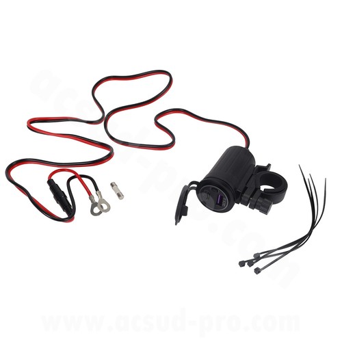 Prise chargeur double - double, usb