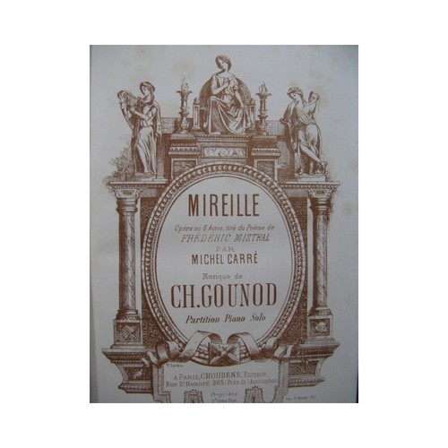 Gounod charles mireille opéra - charles,