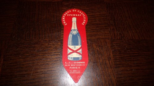 Marque page champagne - marque-page,
