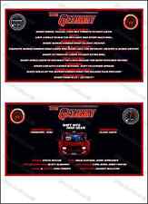 Williams The Getaway 1992 Cartes Instructions Flipper Pinball Cards ENGLISH 2