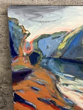 Tableau contemporain paysage