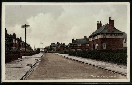 Irlam roscoe road carte - road,,
