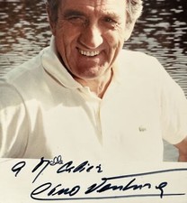 Photographie originale dédicacée par Lino Ventura
