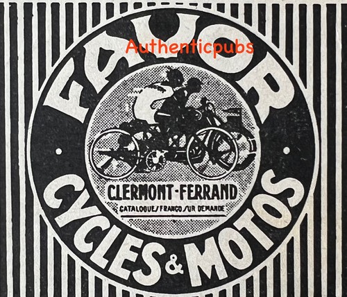 Publicite favor cycles - favor,