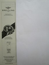 7/1990 PUB MONTRE BREITLING WATCHES SUISSE OLD NAVITIMER CHRONOGRAPH ORIGINAL AD