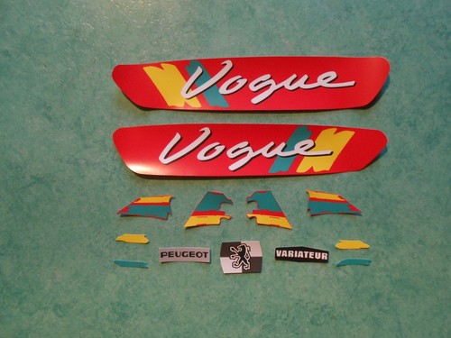 Lot autocollants peugeot 103 - autocollants,