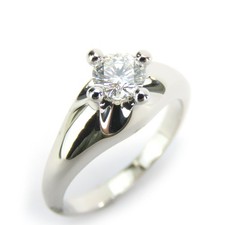 Bague BVLGARI d'occasion Corona solitaire US 4-4.5 Pt950Platine/diamant...