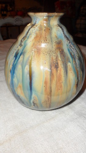 Vase boule art déco - vase,