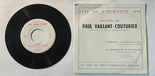 45t discours paul vaillant - de,