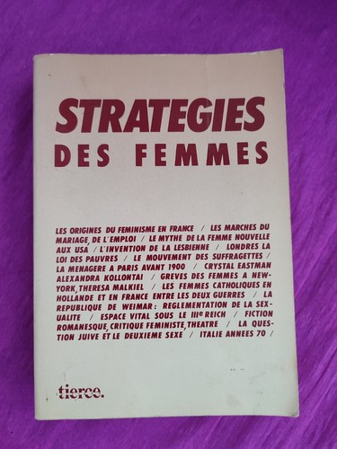 Strategies des femmes - des,
