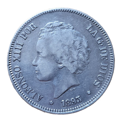 Espagne pesetas alphonse - -,