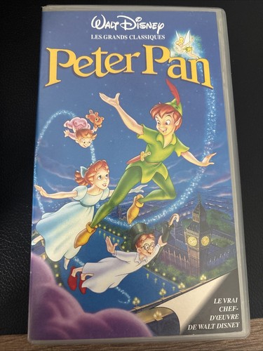 Cassette vhs disney peter pan - vhs,