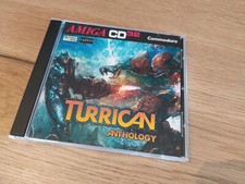 Turrican Anthology Amiga CD32 inédit! Repro Boitier et disque Commodore CD 32