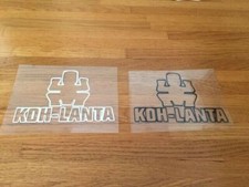 KOH LANTA PATCH FLOCAGE LOGO- 11 CM PAR 7.5 CM