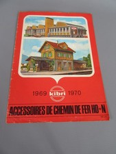 C726 Vintage 1969 Kibri Catalogue 12 Pages Ho N Accessoires de Chemin de Fer