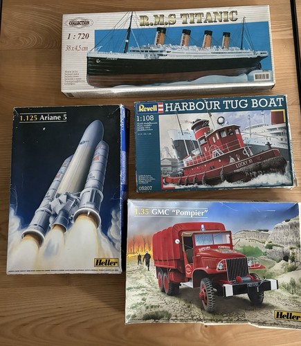 Lot maquettes heller - 4,