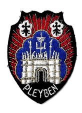Pleyben - écusson tissu