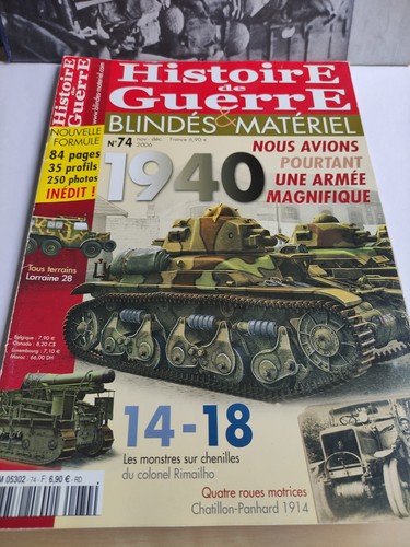 Magazine gbm guerre blindés - magazine,