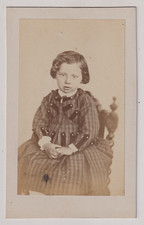 CDV anonyme Second Empire - Enfant - Vintage albumen print c.1860