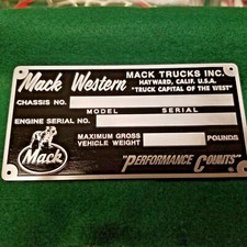 Plaque De Données NOS Pour