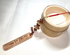 Breloque de téléphone Soroban japonais en bambou et boulier, breloque de sac,...