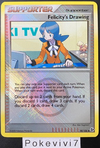 Carte pokemon felicity - carte,