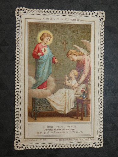Image pieuse canivet dentelle