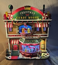 LEMAX LA FABRIQUE A BONBONS CHRISTMAS CANDY WORKS illuminée  animée et musicale