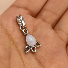Pendentif opale pierre de