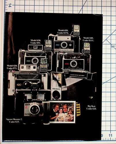 Vintage polaroid camera 450 - vintage,