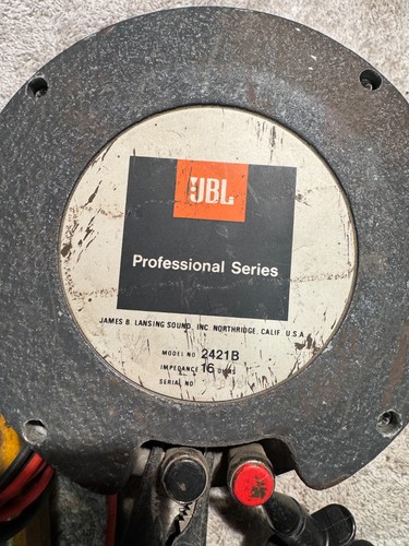 Jbl 2421 high frequency - 2421,
