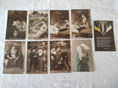 Lot cartes postales cpa - 9,