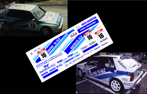 Decals lancia delta - lancia,