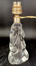 PIED DE LAMPE EN CRISTAL
