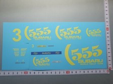 DECALS 1/24 MERCEDES-BENZ 609D " 555 SUBARU WORLD RALLY TEAM "- COLORADO MC24023